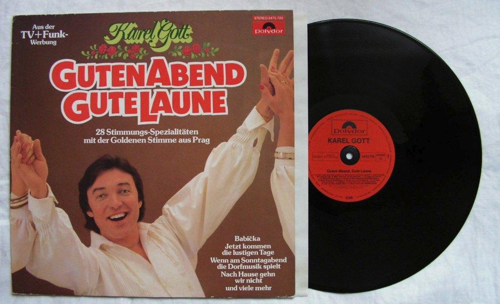 Karel Gott Guten Abend Gute Laune 28 nrs LP 1981 ZGAN, Cd's en Dvd's, Vinyl | Pop, Ophalen of Verzenden, Zo goed als nieuw, 12 inch