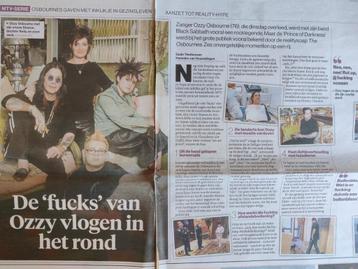 Zanger Ozzy Osbourne / Realitysoap The Osbournes beschikbaar voor biedingen