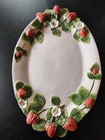 Xxl plate ANTIK, 35 cm, Italy porcelaine, Antiek en Kunst, Antiek | Porselein, Ophalen of Verzenden