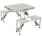 Bo-Camp - Picknicktafel - Aluminium - Inklapbaar, Caravans en Kamperen, Ophalen, Zo goed als nieuw, Campingtafel