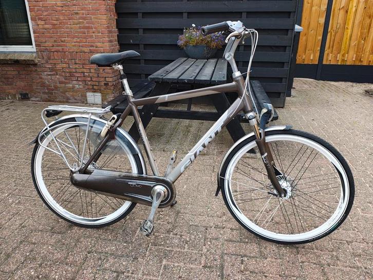 Giant Ultimo herenfiets (180/195 lengte), Fietsen en Brommers, Fietsen | Heren | Herenfietsen, Gebruikt, Giant, 57 tot 61 cm, Versnellingen
