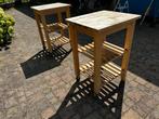 2x roltafel / trolley hout ikea Bekväm, Huis en Inrichting, Ophalen, 25 tot 50 cm, 50 tot 100 cm, Minder dan 100 cm