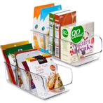 Keukenkast Organizer - Koelkast Organizer - Opbergbak, Ophalen of Verzenden, Zo goed als nieuw, Zwart, Overige typen