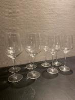 Acht HEMA wijnglazen, Huis en Inrichting, Keuken | Servies, Ophalen, Glas of Glazen, Effen, Glas