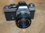 Minolta XE-1 goede analoge spiegelreflexcamera + lenzen, Audio, Tv en Foto, Fotocamera's Analoog, Ophalen, Zo goed als nieuw, Spiegelreflex