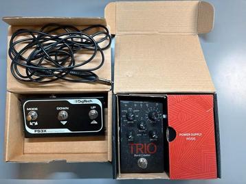 Digitech Trio + FS3X Voetschakelaar beschikbaar voor biedingen