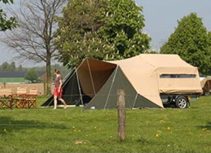 Zambezi Riverlodge mét extra groot bed, Caravans en Kamperen, Vouwwagens, Ophalen