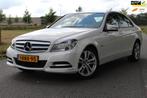 Mercedes-Benz C-klasse 220 CDI Avantgarde 170 pk APK T/M 29-, Euro 5, Achterwielaandrijving, Zwart, Leder en Stof