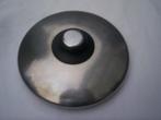 1x PANDEKSEL rond Lichtgewicht r.v.s. 20 cm. Dun schroefKnop, Ophalen of Verzenden, Gebruikt