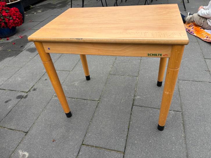 Vintage Schilte schooltafeltje, Antiek en Kunst, Antiek | Meubels | Tafels, Ophalen of Verzenden