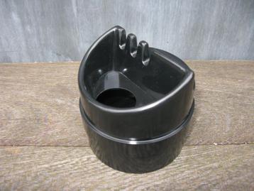 KARTELL JOE COLOMBO ASBAK/ASHTRAY 4630 ZWART beschikbaar voor biedingen