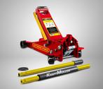 krik low profile 3 ton twin pomp extra lage insteek, Ophalen, Nieuw, Hydraulisch, Garagekrik