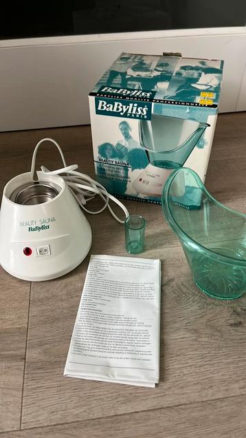 Gezichtssauna de luxe beschikbaar voor biedingen