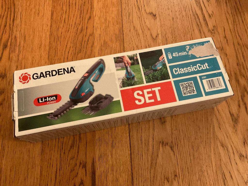 Gardena Set - Gras- en buxusschaar, Ophalen of Verzenden, Zo goed als nieuw, Overige soorten, Garden
