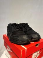 Maat 47,5 - Nike Air Max 90 Triple Black, Kleding | Heren, Schoenen, Verzenden, Zwart, Nike, Sneakers of Gympen