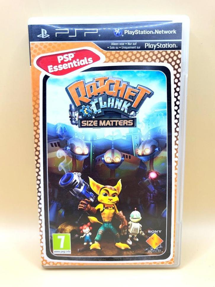 Ratchet & Clank: Size Matters - PSP, Spelcomputers en Games, Games | Sony PlayStation Portable, Zo goed als nieuw, Avontuur en Actie