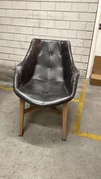 Leren Design Stoel - 2 stuks, Huis en Inrichting, Stoelen, Ophalen, Eén