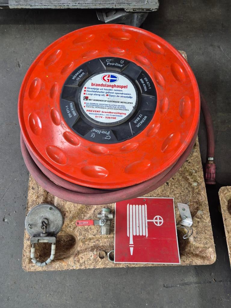 Brandslanghaspel Pro-Line, Ophalen of Verzenden, Gebruikt