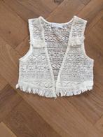 ZGAN schattig wit/ecru kanten vestje maat 116, Meisje, Trui of Vest, Charles Vogele, Ophalen of Verzenden