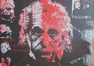 Einstein Schilderij beschikbaar voor biedingen