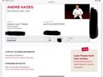 2x Andre Hazes Nieuwe Luxor Rotterdam 1 oktober, Tickets en Kaartjes, Twee personen, Oktober