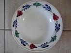 Boerenbont soepborden 24,5 cm per stuk, Huis en Inrichting, Ophalen of Verzenden, Zo goed als nieuw, Bord(en), Aardewerk