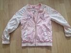 bijna nieuwe roze jas, maat 128, Kinderen en Baby's, Kinderkleding | Maat 128, Ophalen of Verzenden, Zo goed als nieuw, Meisje
