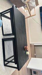 Salontafel zwart, Huis en Inrichting, Tafels | Salontafels, Ophalen of Verzenden, Rechthoekig, 50 tot 100 cm, Minder dan 50 cm