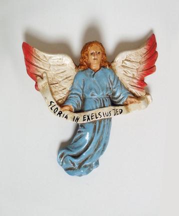 Losse grote engel - los beeld uit gipsen kerstgroep beschikbaar voor biedingen