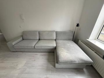 Used Ikea 4-seater KIVIK couch (light gray color) - afbeelding 1