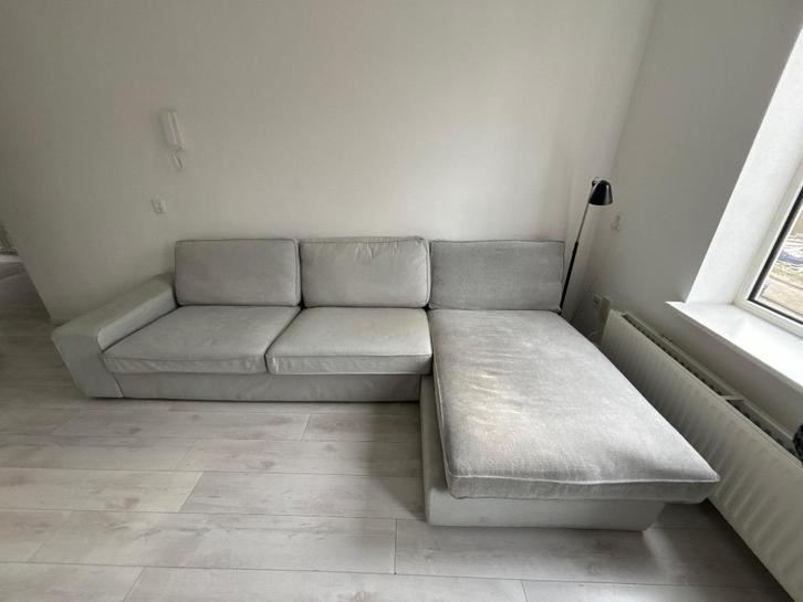 Used Ikea 4-seater KIVIK couch (light gray color), Huis en Inrichting, Banken | Sofa's en Chaises Longues, Gebruikt, Vierpersoons of meer
