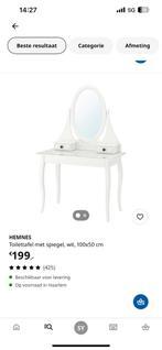 Toilettafel, Ophalen, 100 tot 150 cm, Zo goed als nieuw, Minder dan 100 cm