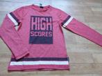 Rode longsleeve Coolcat mt.134/140, Coolcat, Ophalen of Verzenden, Zo goed als nieuw, Shirt of Longsleeve