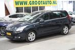 Peugeot 5008 1.6 THP Blue Lease Executive 7p Automaat Panora, Euro 5, Stof, Gebruikt, Zwart
