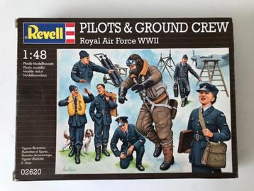 ROWASP OUTLET | Revell 1/48 02620 Pilots & Crew | NIET COMPL beschikbaar voor biedingen