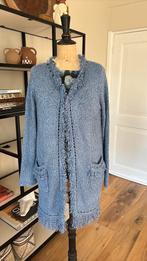 Caroline Biss lang vest hemelsblauw top tint maat 46 zgan, Ophalen of Verzenden, Zo goed als nieuw, Maat 46/48 (XL) of groter