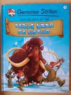 Stripboek Geronimo Stilton - Terug naar de ijstijd., Boeken, Stripboeken, Ophalen of Verzenden, Zo goed als nieuw, Eén stripboek