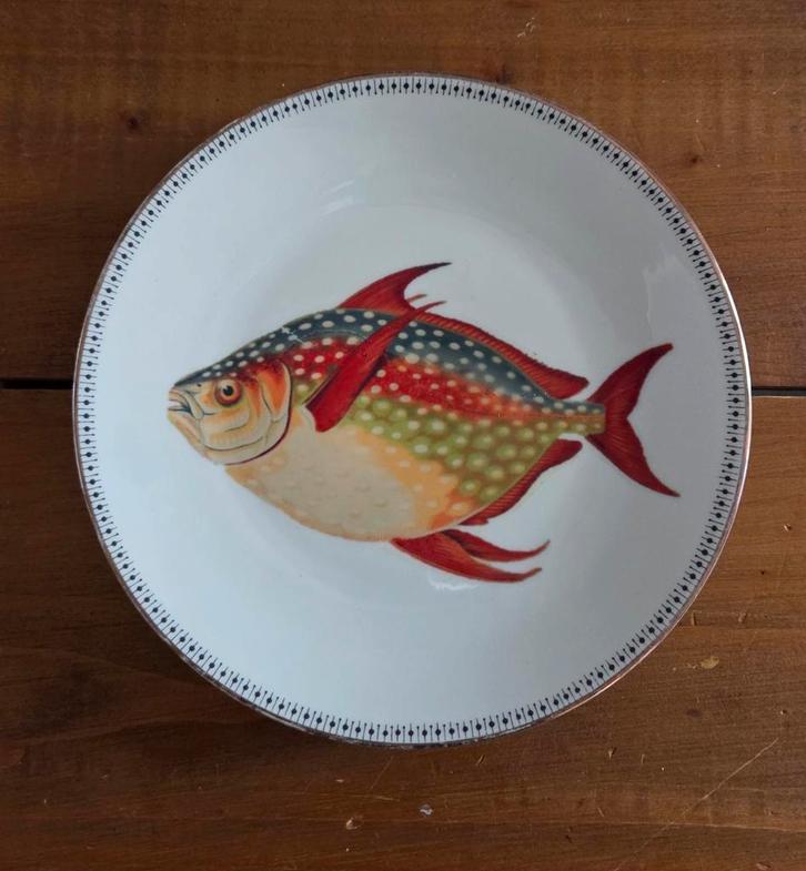 Decoratief bord met vis motief, Huis en Inrichting, Woonaccessoires | Wanddecoraties, Ophalen of Verzenden