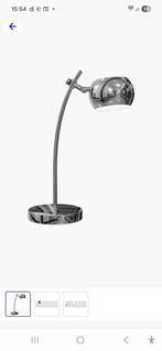 zilverkleurige bureaulamp Antonio Miro, Huis en Inrichting, Lampen | Vloerlampen, Ophalen, Zo goed als nieuw, Minder dan 100 cm