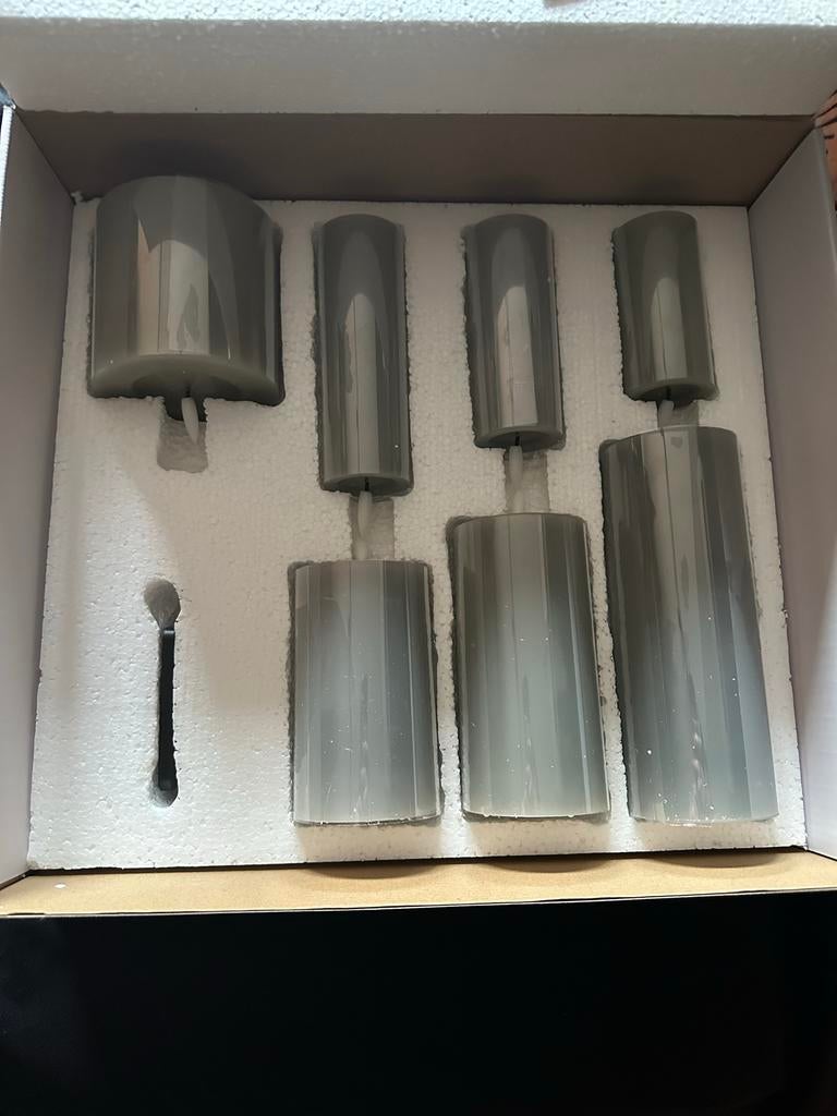 Nieuwe LED Kaarsen - 2 Sets Beschikbaar, Ophalen, Kunststof, Wit, Nieuw