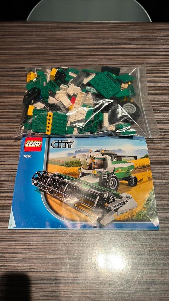 Lego city 7636 Maaidorser, Kinderen en Baby's, Speelgoed | Duplo en Lego, Zo goed als nieuw, Ophalen of Verzenden