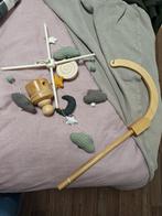 Houten baby mobiel met wolken en sterren, Ophalen of Verzenden, Zo goed als nieuw, Mobiel