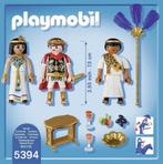 Playmobil Caesar en Cleopatra- 5394, Ophalen of Verzenden, Zo goed als nieuw, Complete set