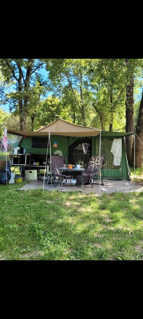 Prachtige 3 dog off road traildog, Caravans en Kamperen, Vouwwagens, tot en met 4, Ophalen