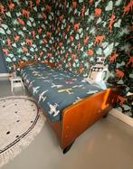 Super gaaf vintage retro bed in hele goede staat, 190 cm of minder, 90 cm, Gebruikt, Eenpersoons