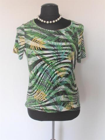 Geisha - prachtig zomer shirt groene print - 40 beschikbaar voor biedingen