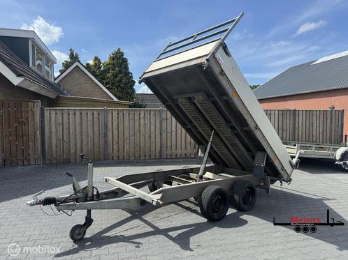 Hapert Elektrische kipper aanhanger 300x180 2700KG rijplaten, Auto diversen, Aanhangers en Bagagewagens, Gebruikt