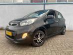 Kia Picanto 1.0 5-DRS 2012 Zwart 1ste eigenaar 1JAAR APK, Auto's, Kia, Euro 5, Stof, 400 kg, Zwart