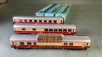 3 stuks marklin ho rijtuigen V2 TEE , als nieuw in doos., Hobby en Vrije tijd, Wisselstroom, Wagon, Ophalen of Verzenden, Zo goed als nieuw