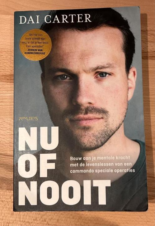 Boek; Nu of nooit, Dai Carter, Boeken, Psychologie, Nieuw, Ophalen of Verzenden